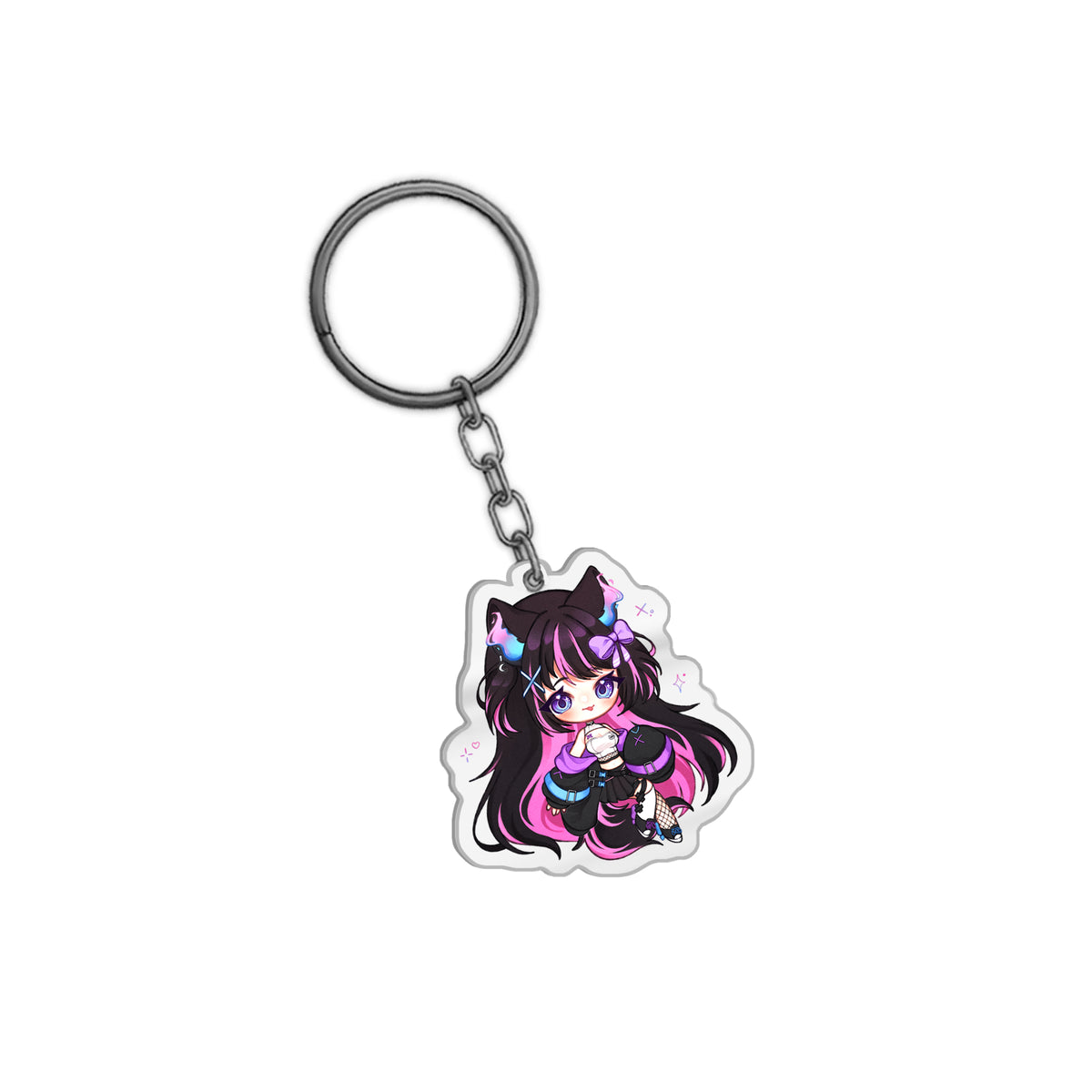MissPookie Tiny Tails Keychain