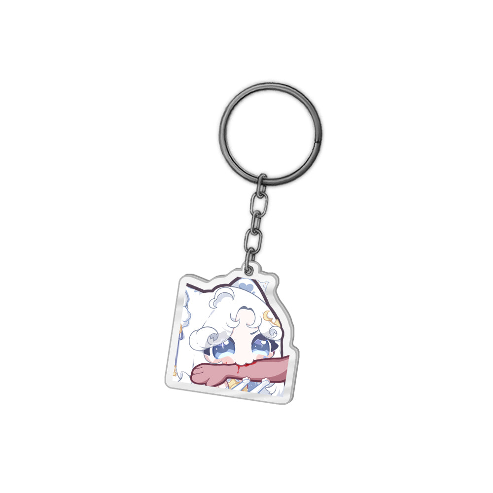DreamyEstelle Bite Keychain
