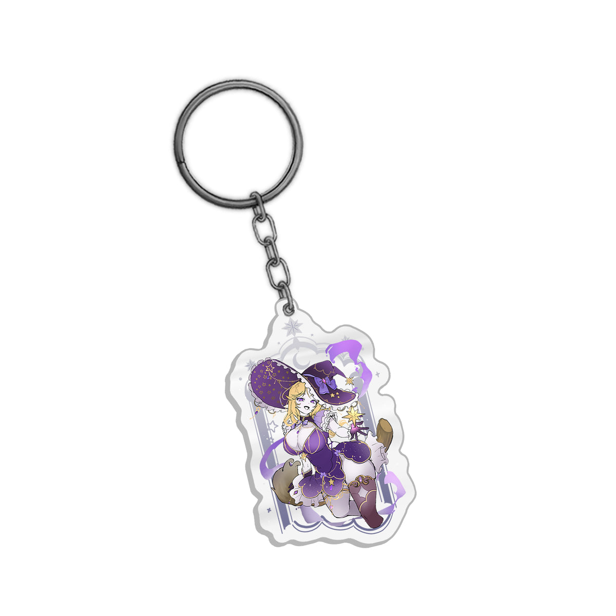 Sylvia Quinrel "Astral Librarian" Keychain