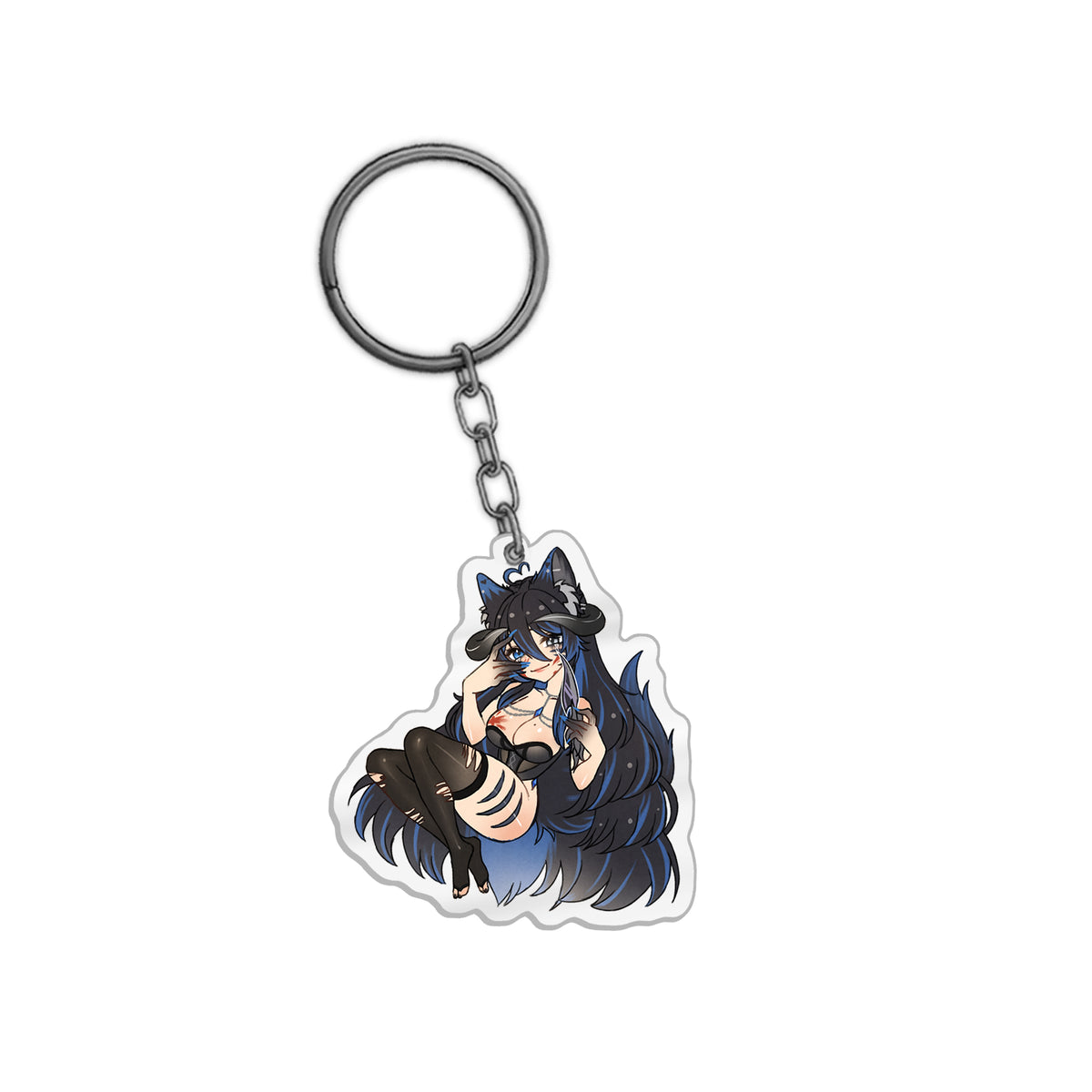 Lylanxia Chibi Yandere Keychain