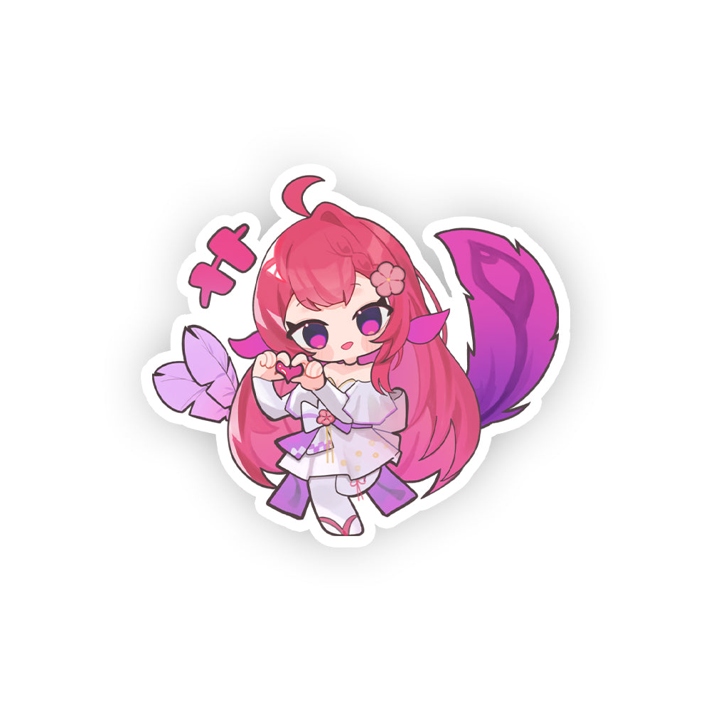 AuroraPhoenyx Chibi Love Sticker