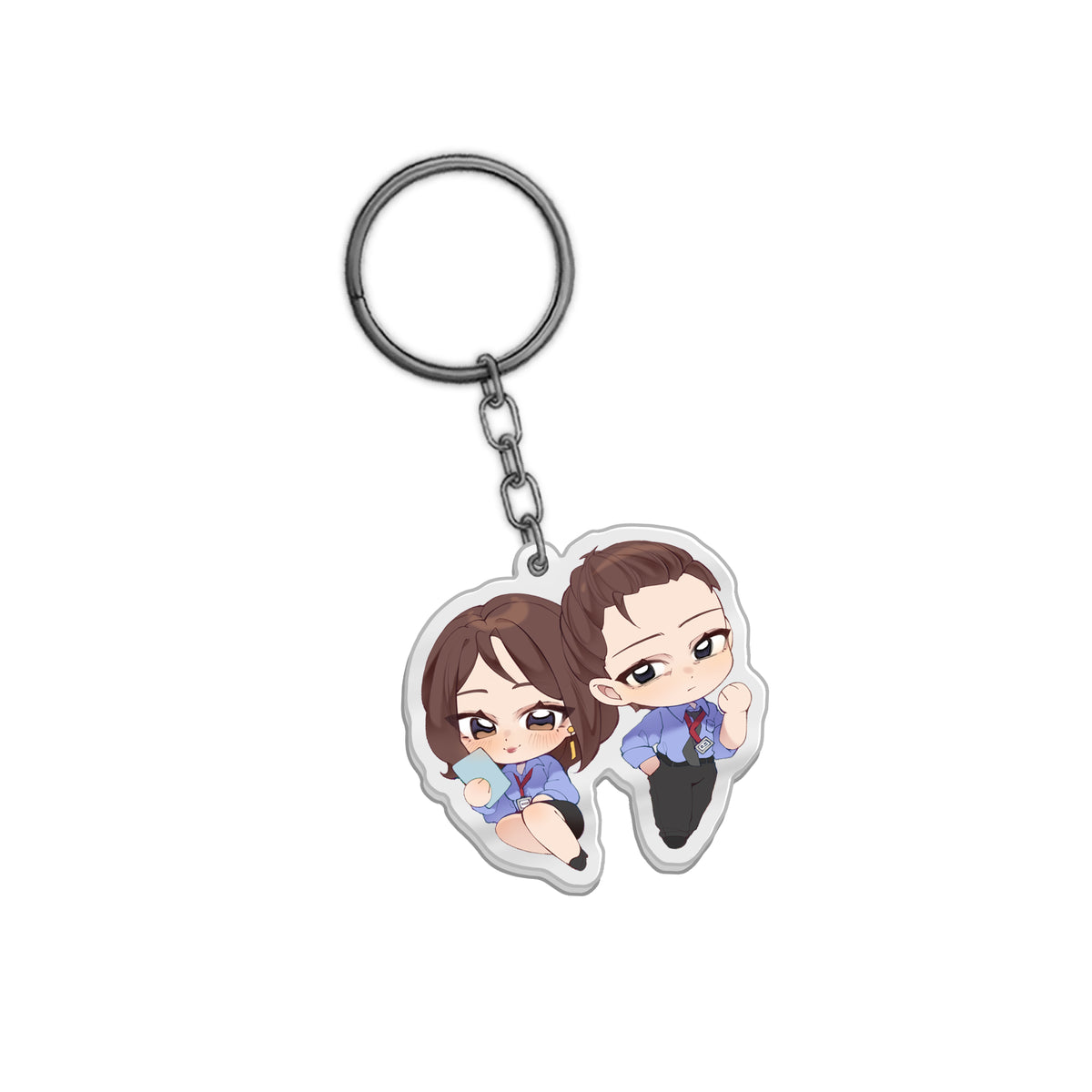 Beelzabelle Type A and B Chibi Keychain