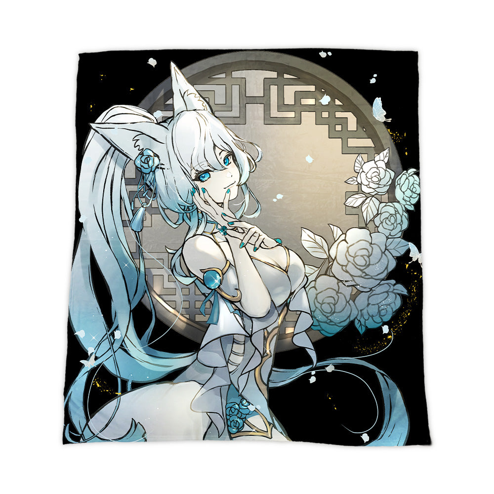 HebeCelene Moon Fox Blanket