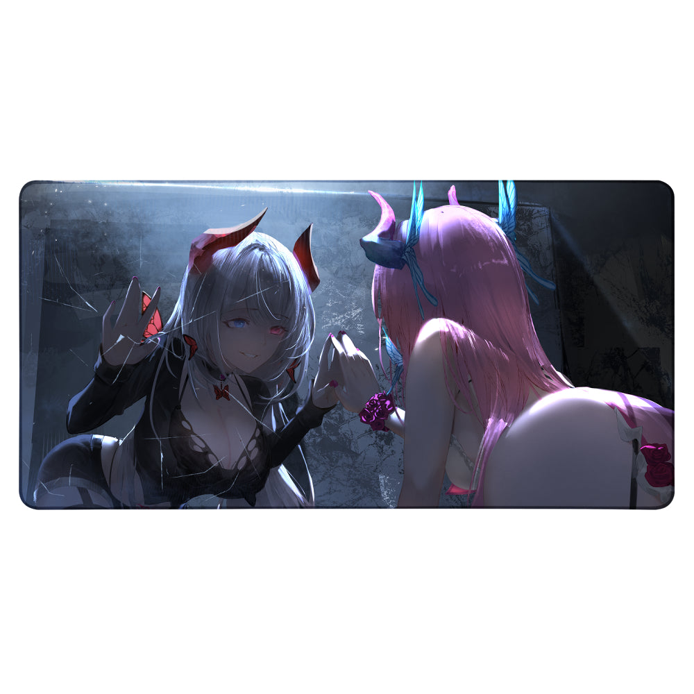 Cana Mirrored Desk Mat XXL