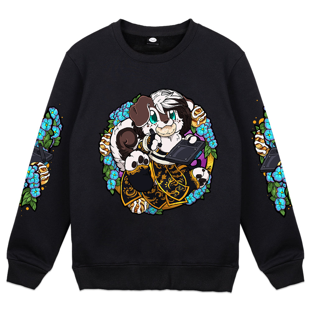 JoyLifeArt Art and Snaccs Crewneck