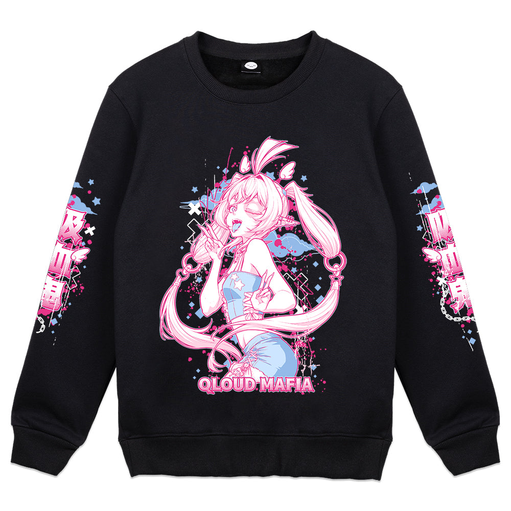 SkyyeXVII " Qloud Mafia" Crewneck