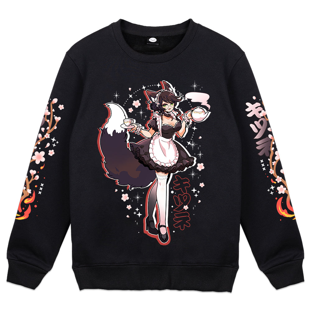 FireLordBrooke "Maid" Crewneck - Black
