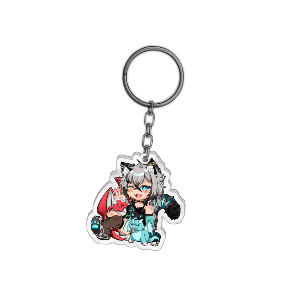 CurryChi_ "Cute Storm Pirate" Keychain