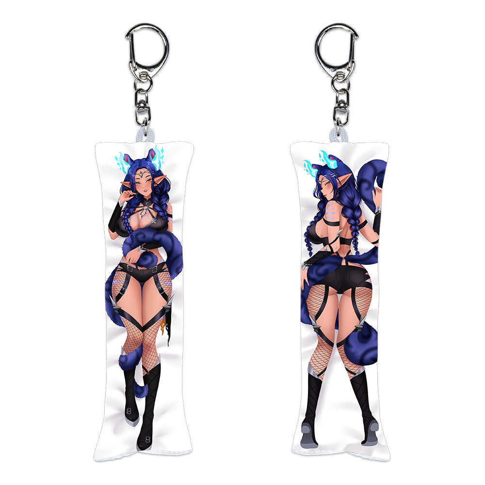 Queenie "Twin Tails" Daki Keychain