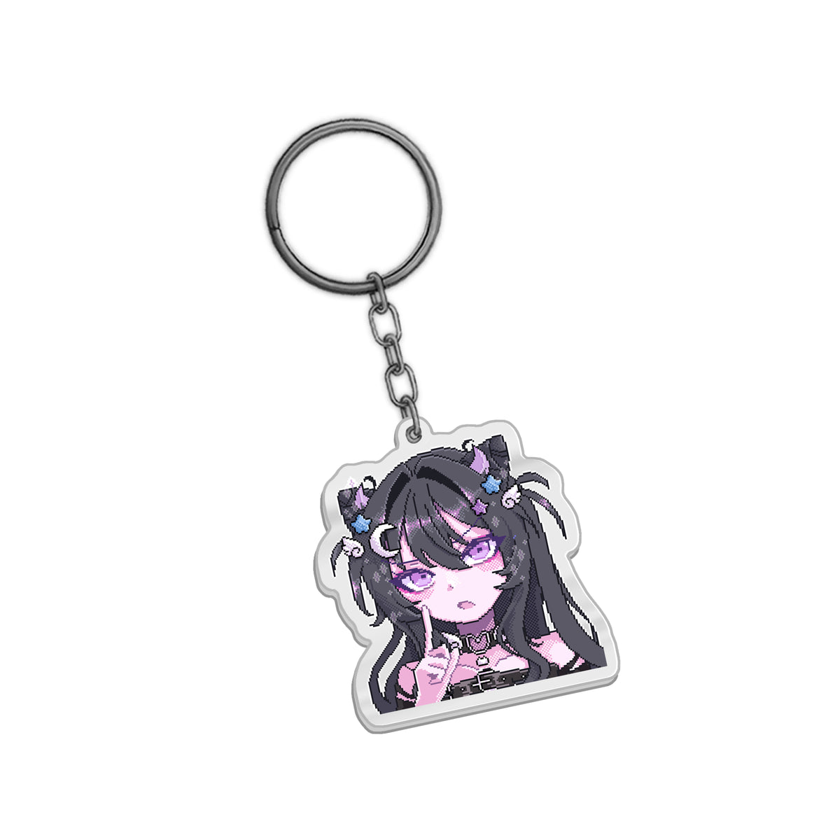 existentialbreadVT Pixel Keychain