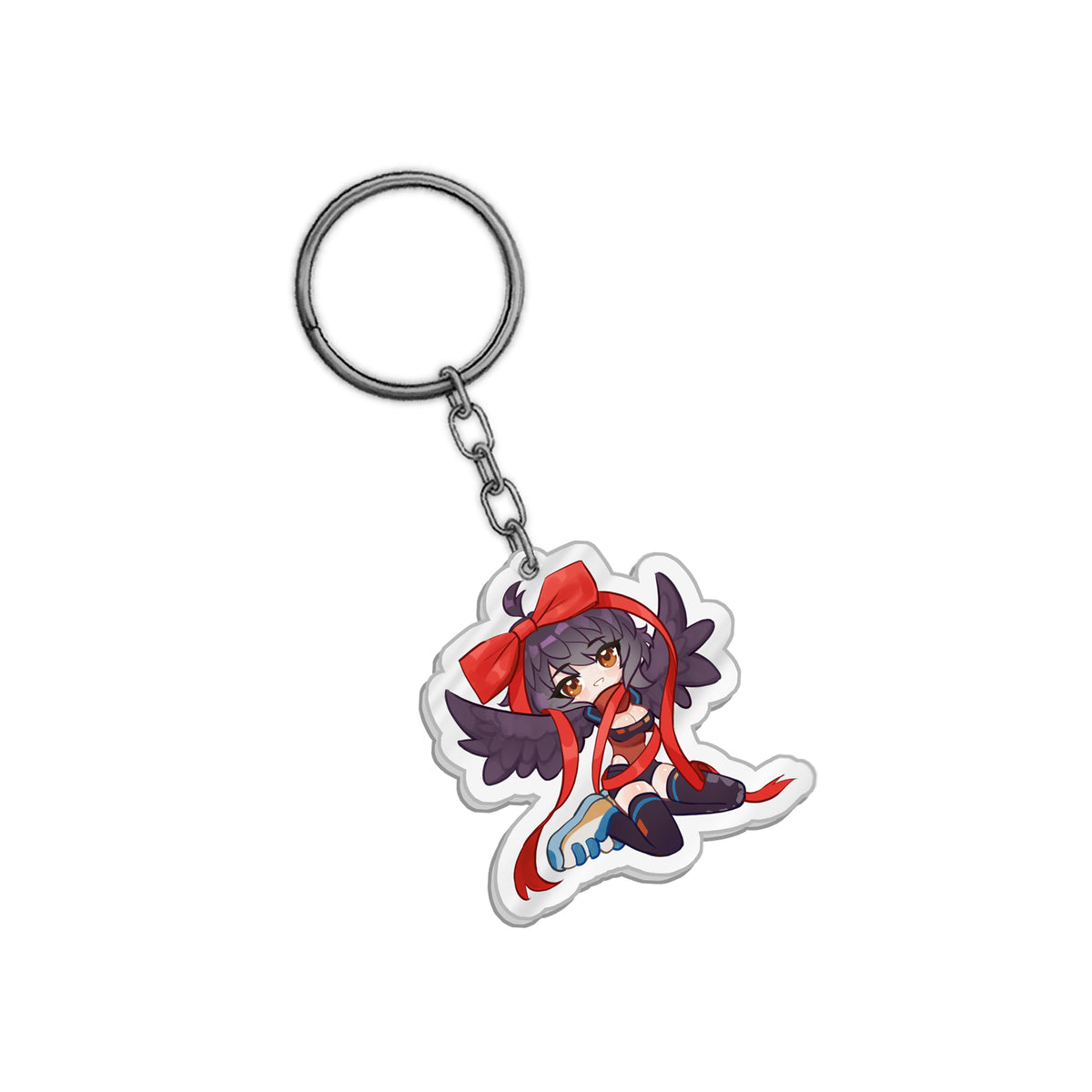 FrostedFricks Chibi Wrapped Up Keychain