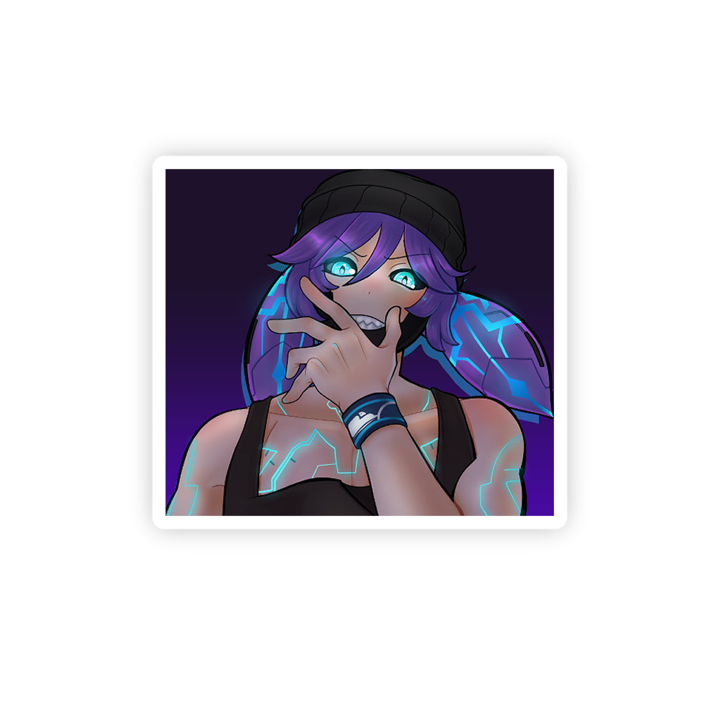 Glitchbopin Sticker