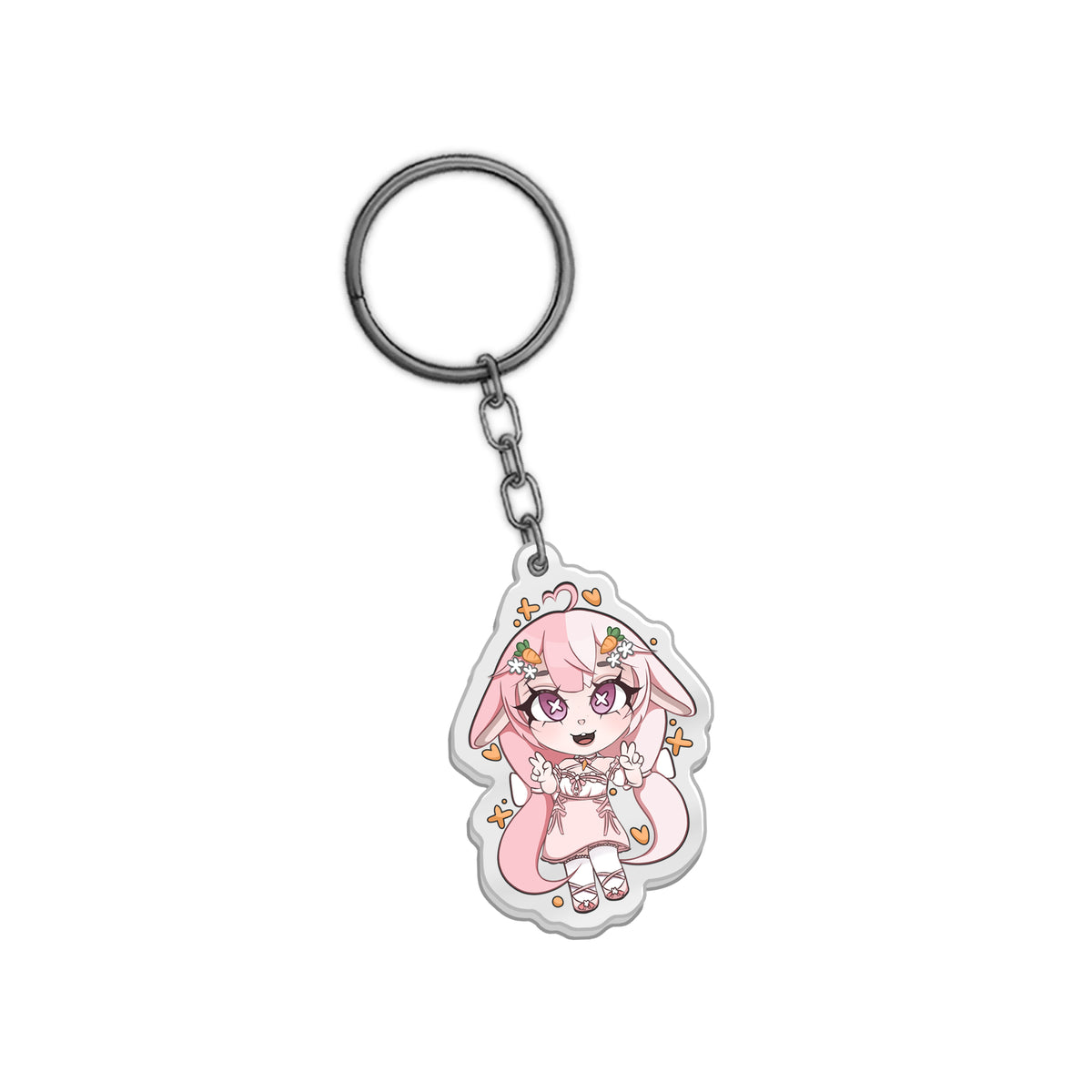 ItsJuniBun Chibi Keychain