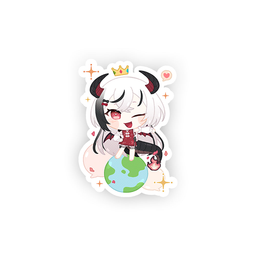Kanadwagon Rule the World Sticker