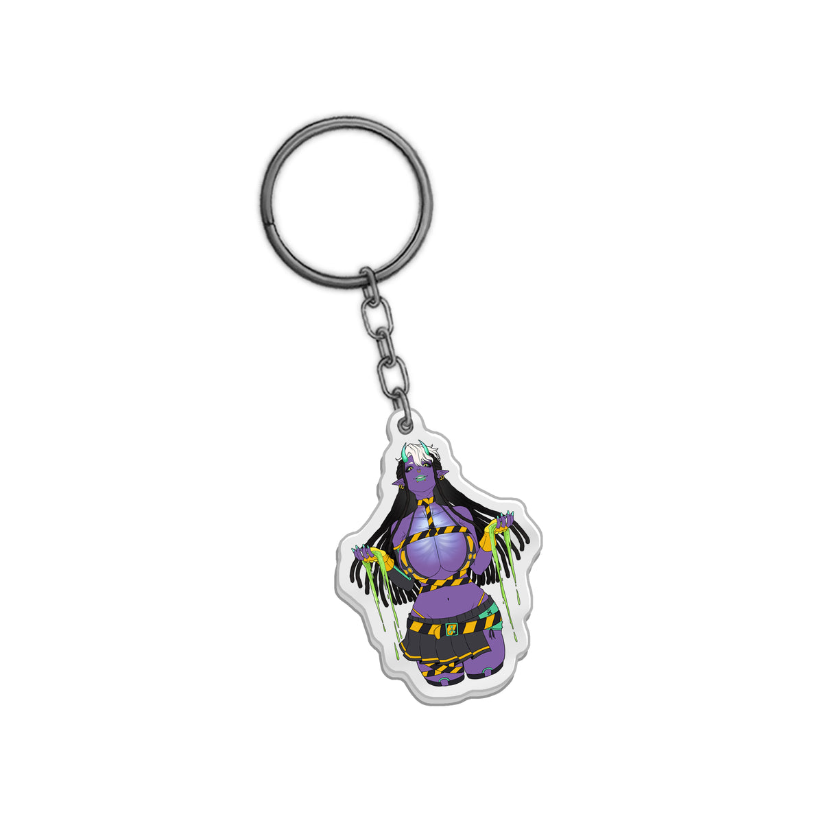Kimical "Radioactive Demon" Keychain