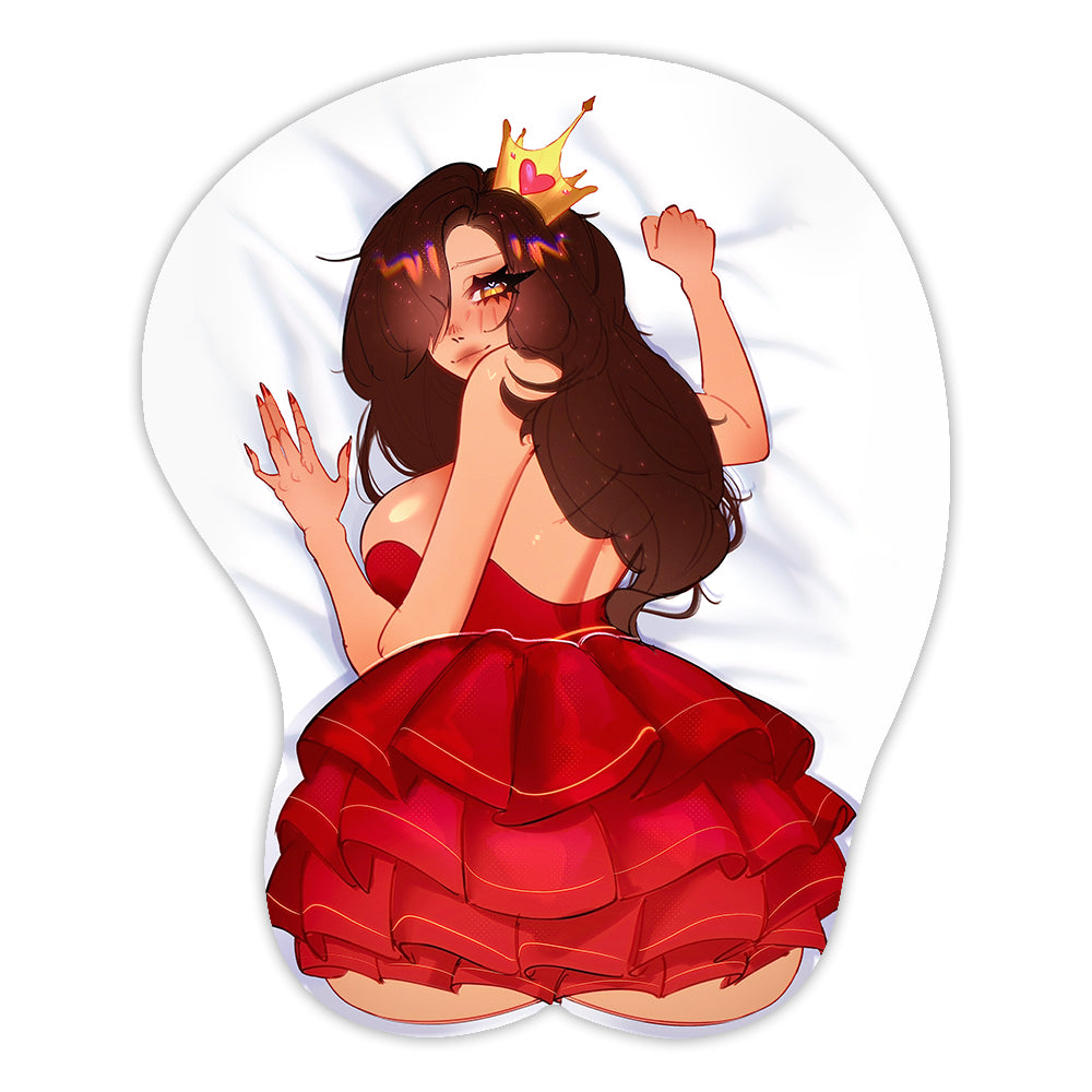 Luca Lullaby 'Queen' Booty Mousepad