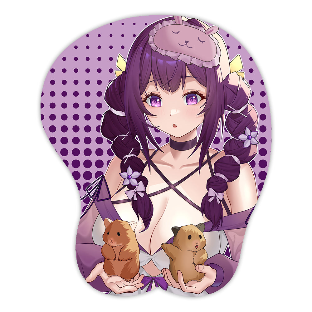 MagikSora Hamster 3D Mousepad