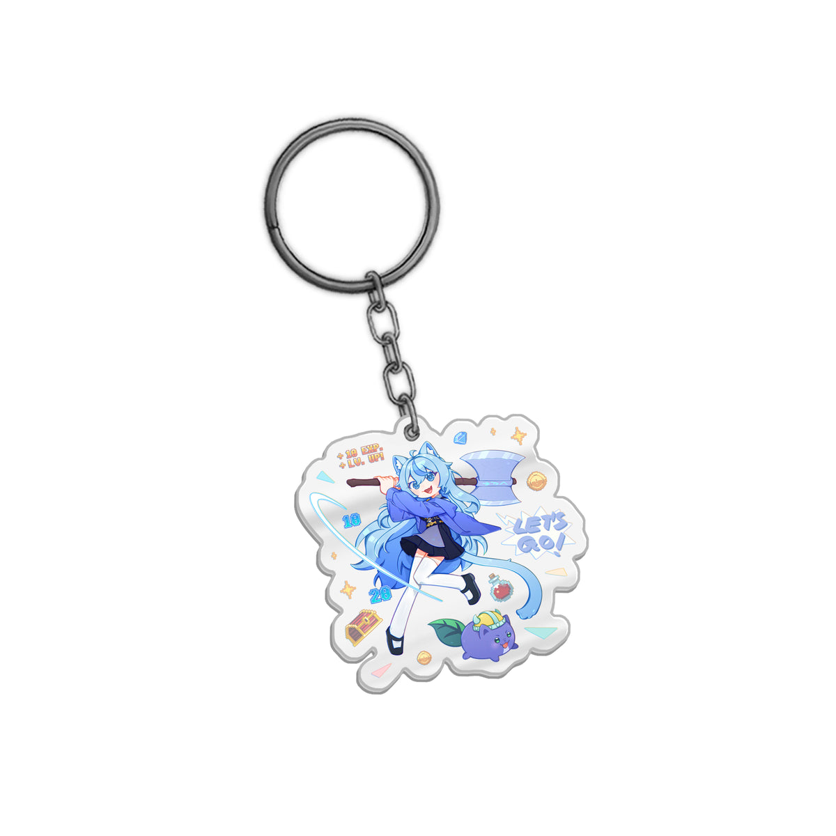 Maria 'Marpi' Bean "Adventure Beans" Keychain
