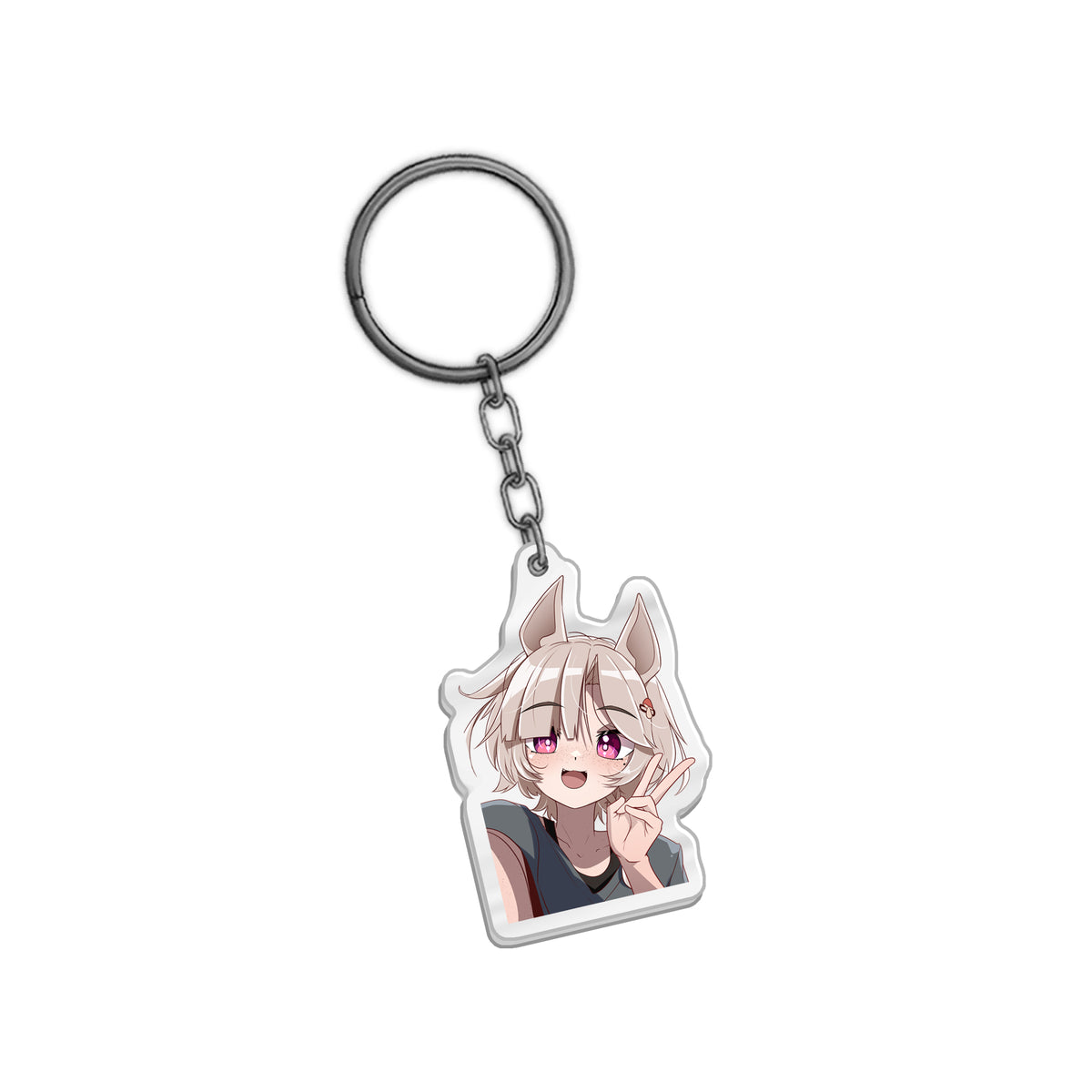 MarkyEvan Peace Keychain
