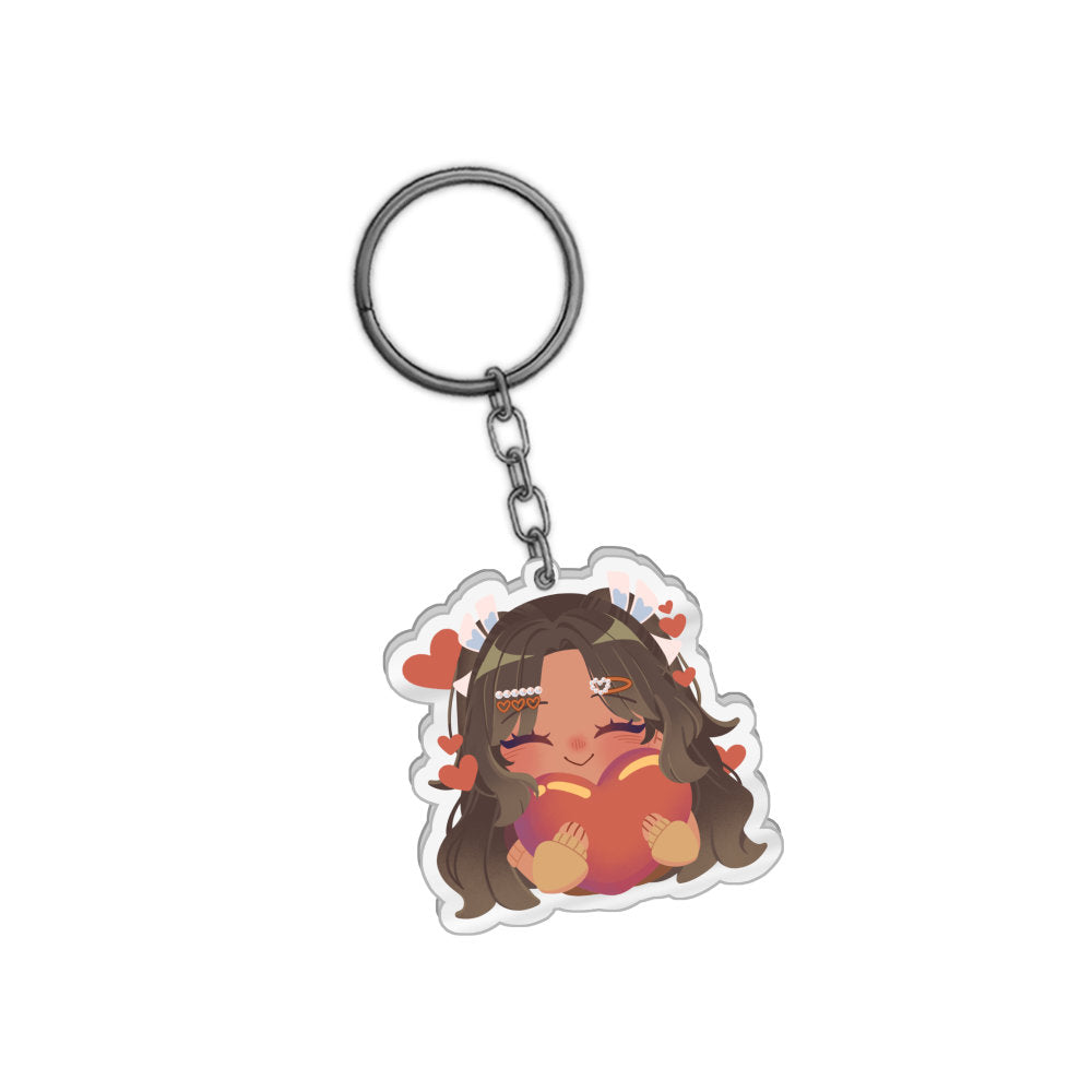 Memseyy Hearts Keychain
