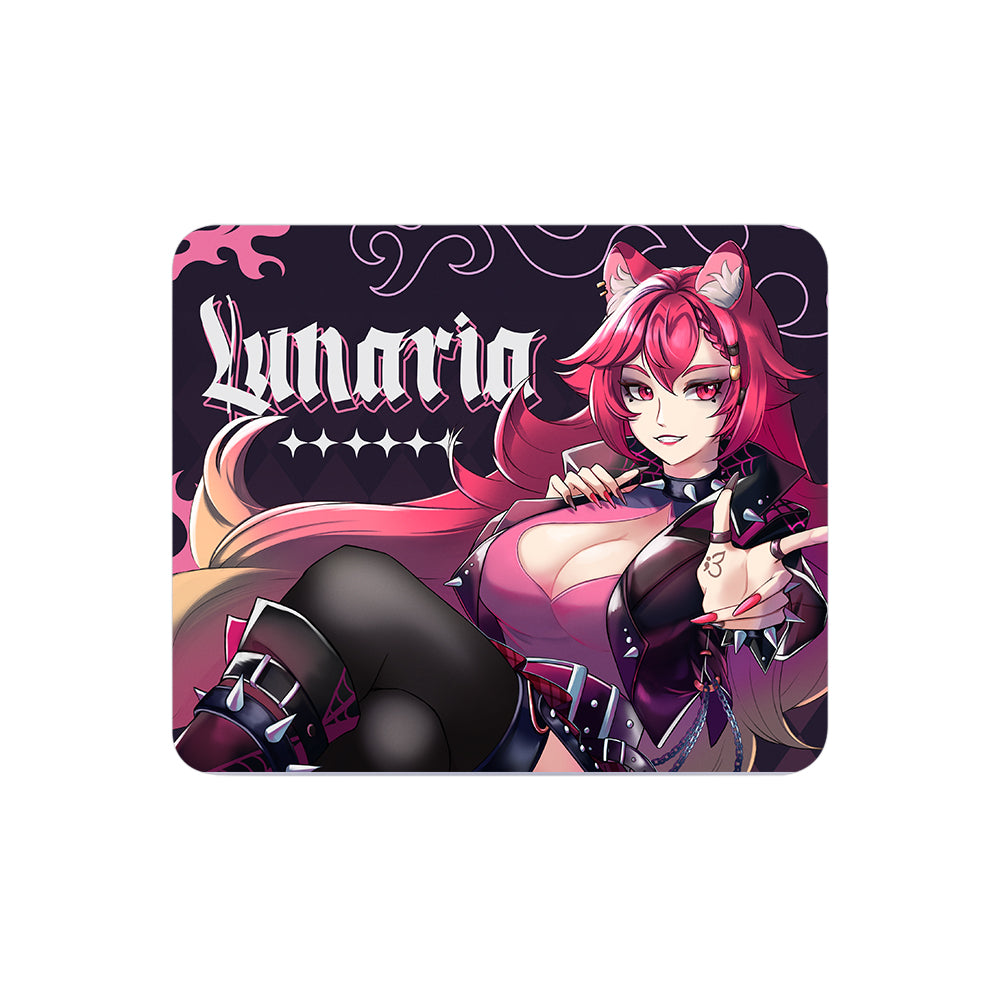 Lunaria Quimera Rosa Mousepad