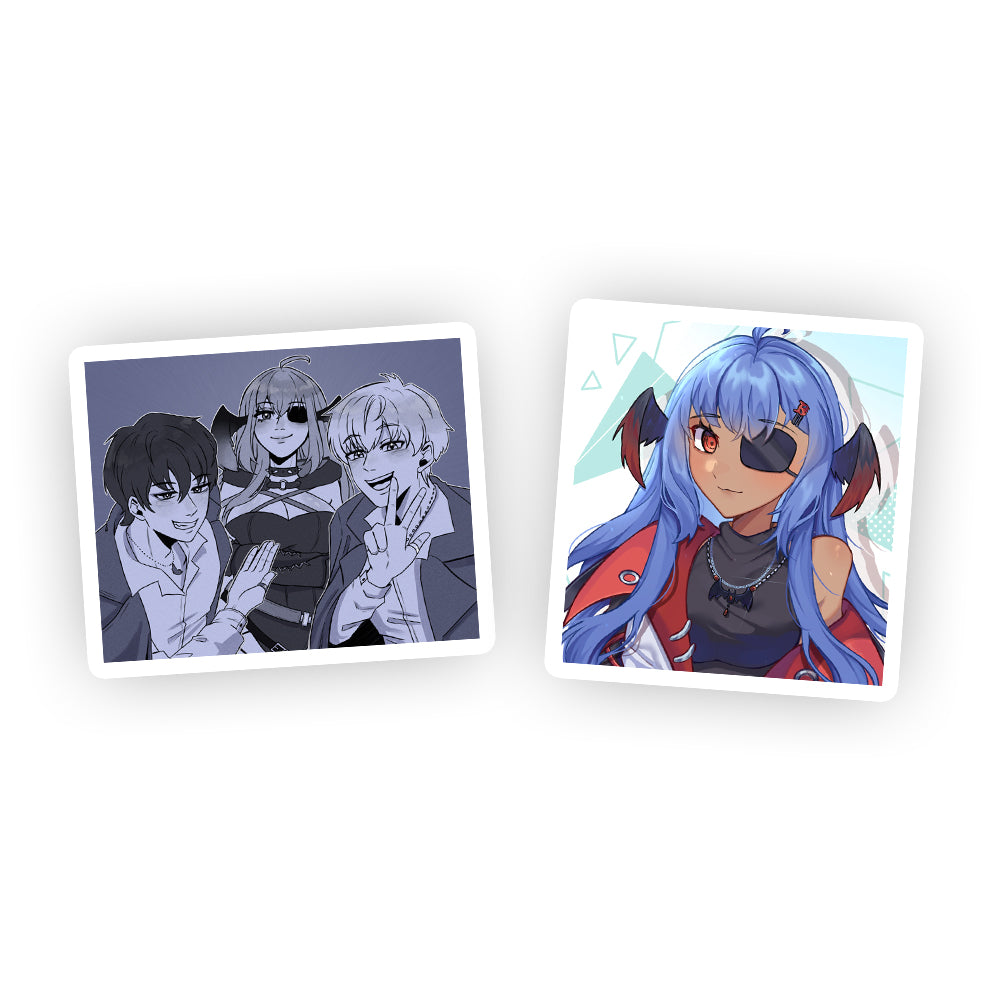 Ninato_Zachi "Postcards" Sticker Pack