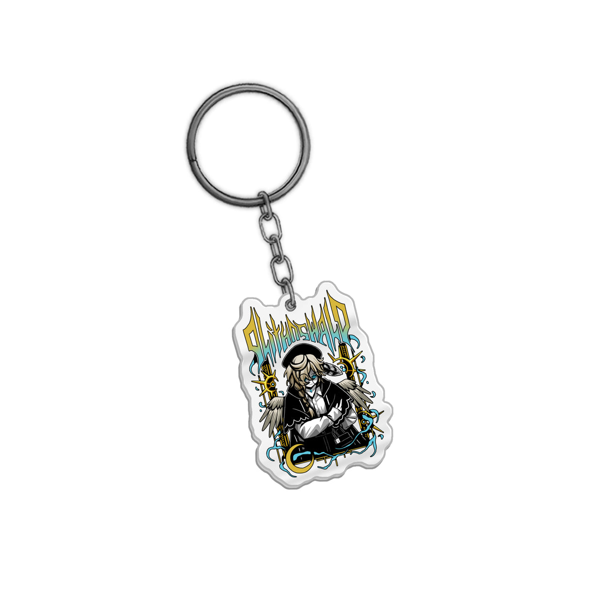OlithOswald Librarian Keychain