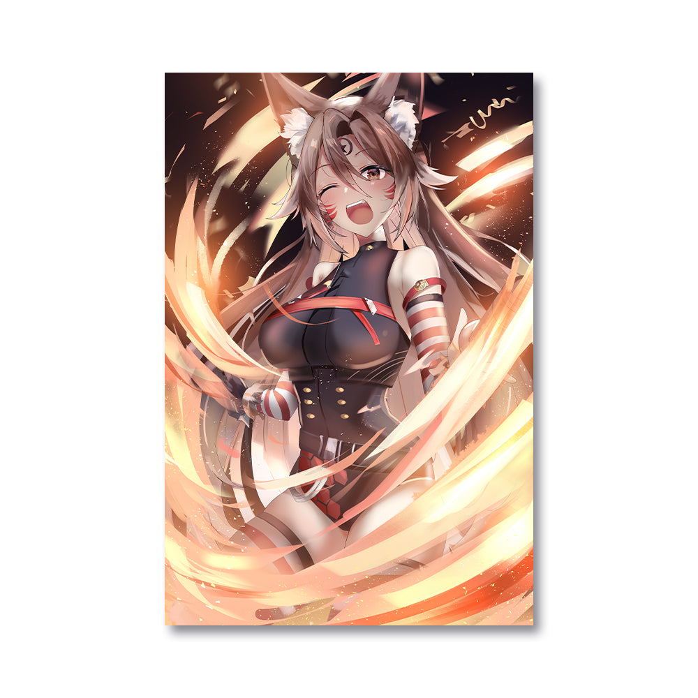 ARUUU Fire Dancer Poster