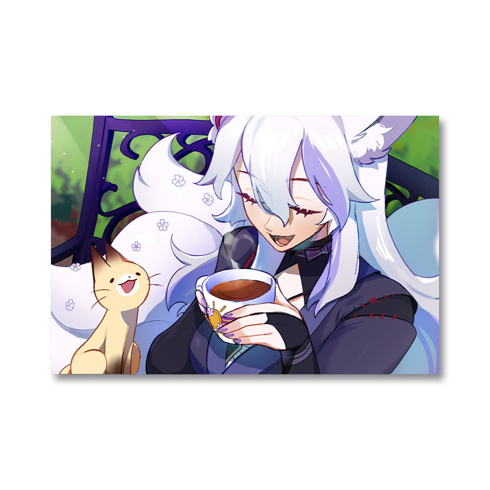 Vulpixie Peaceful Poster
