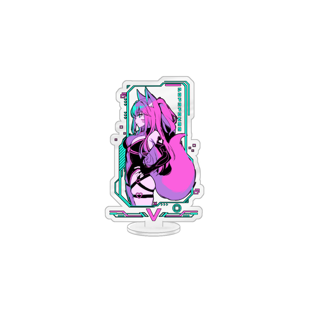 Potat0egg "Log In" Standee