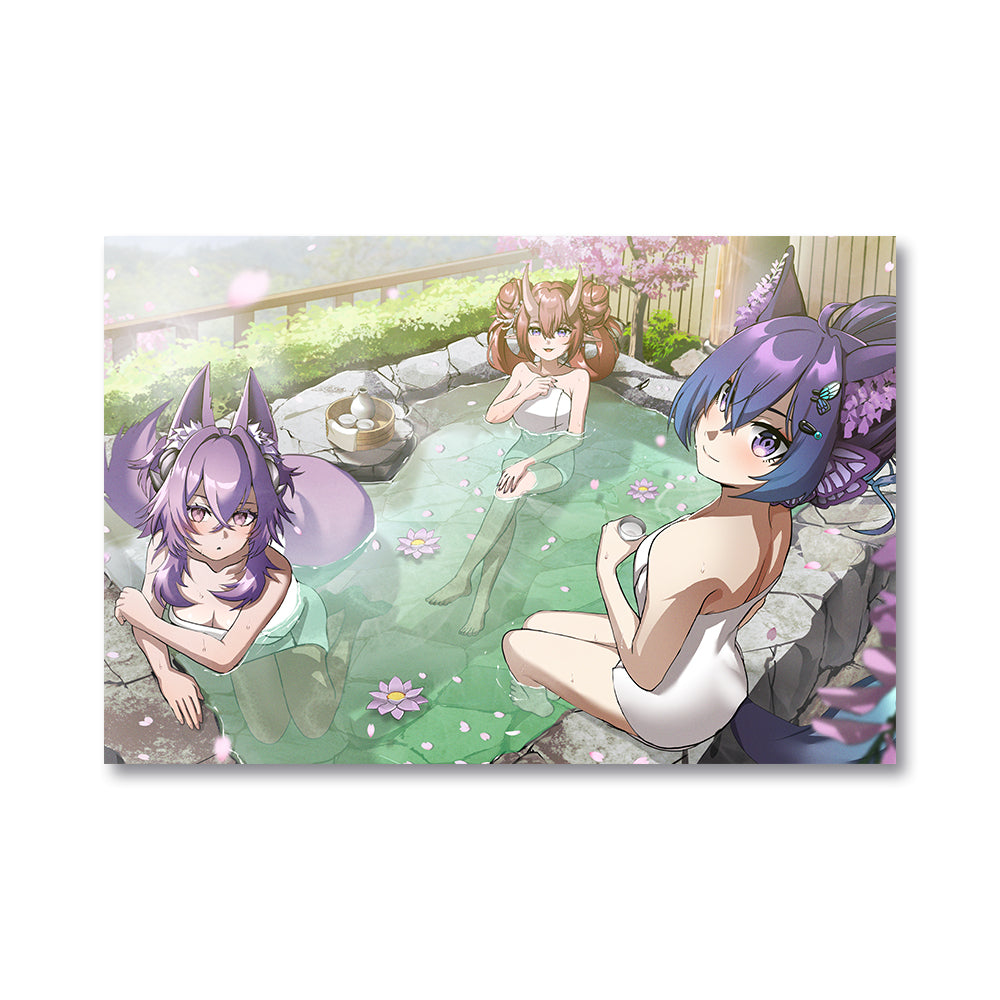 Pristine "Onsen" Poster