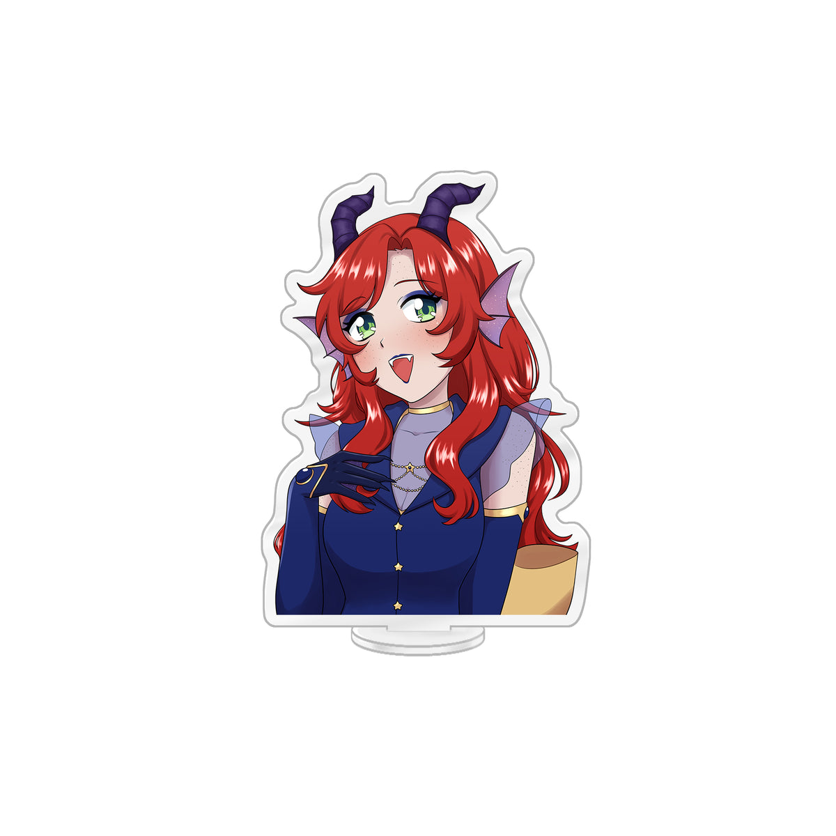 RaptorChan '90s Star Glitter' Standee