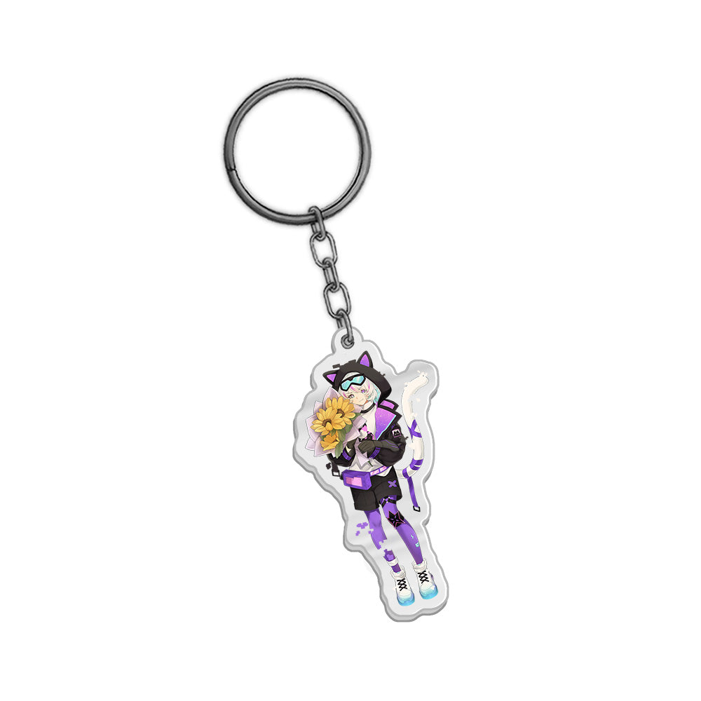 silopunk "Soft Glitch" Keychain