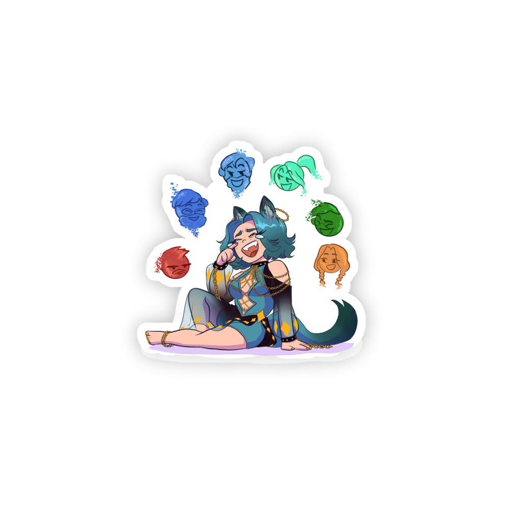 SiriuslyLuma "Luma & Crew" Sticker