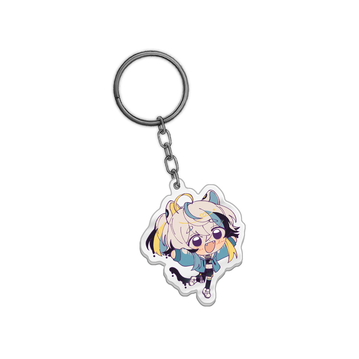 spaceghostess "Chibi Ran" Keychain