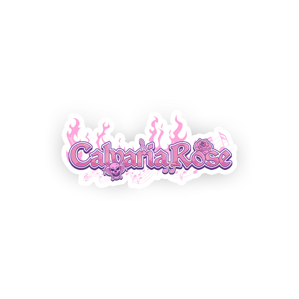 CalvariaRose Logo Sticker