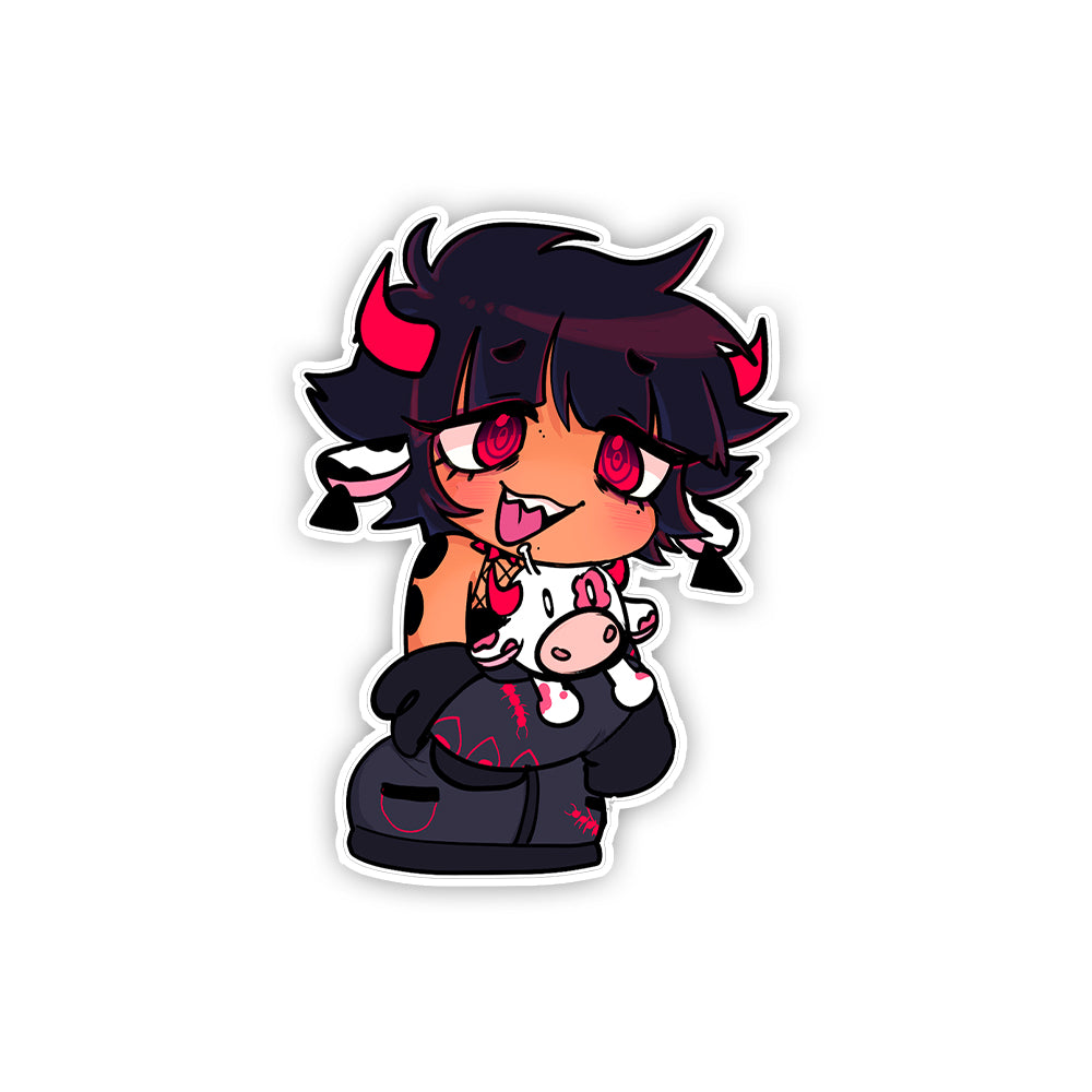 Sorry and Moo Moo Sticker