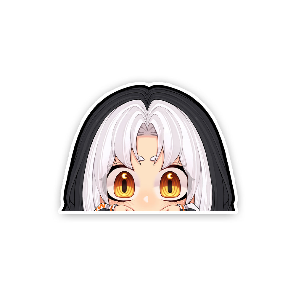 OrcaTsukii Peeker Sticker