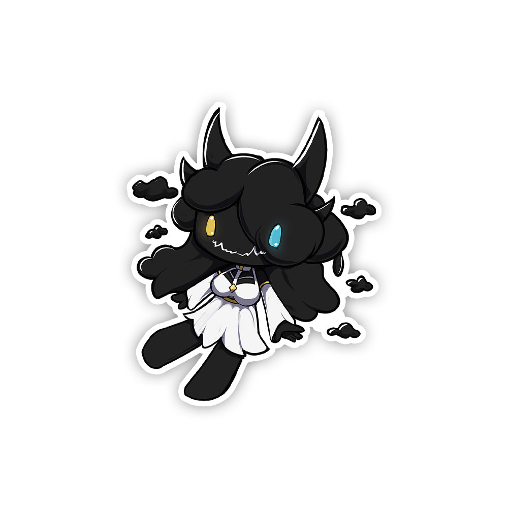 T0RNBUBBL3 Spooky Cloud Sticker