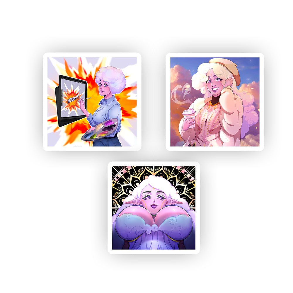 LadyNefeli Sticker Pack