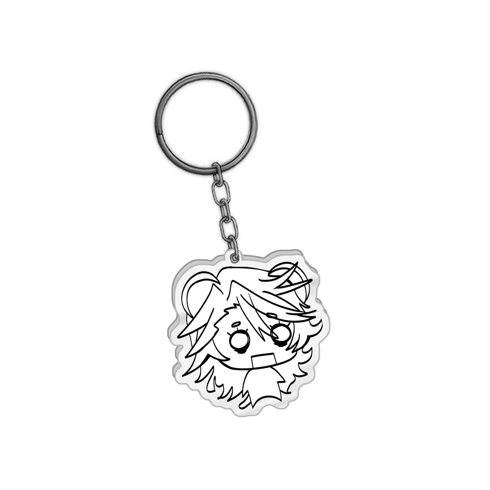 TigressTora "Shocked" Keychain