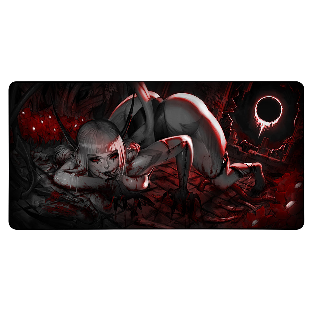 Gloomori "Frenzied Eclipse" XXL Mousepad