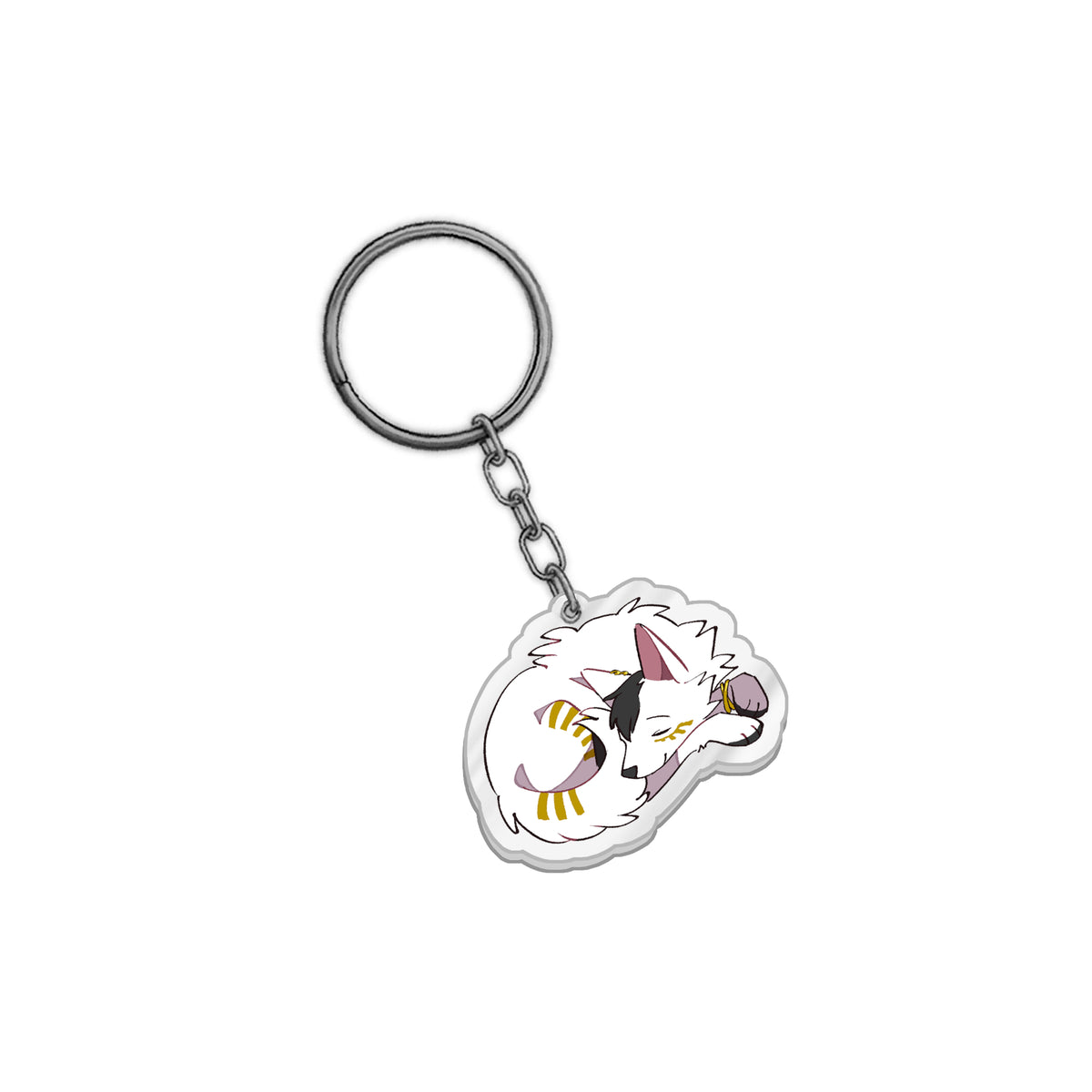 Winterwolve "Wolf Sleep" Keychain