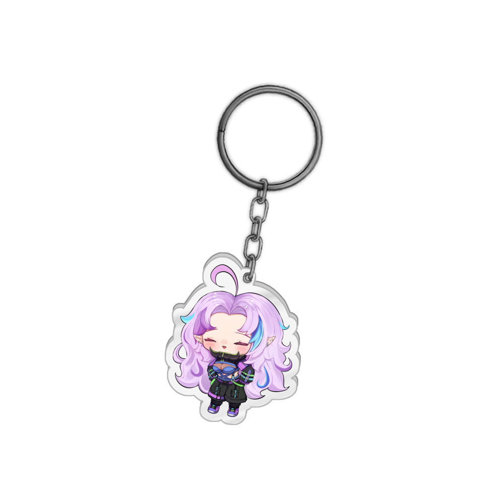 koopsiekoo Chibi Laugh Keychain