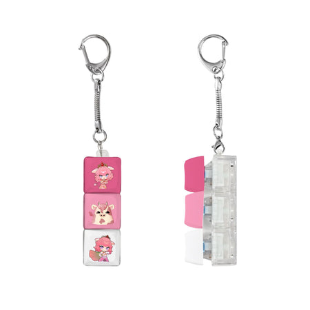 Lady.Guenivere Keycap Keychain
