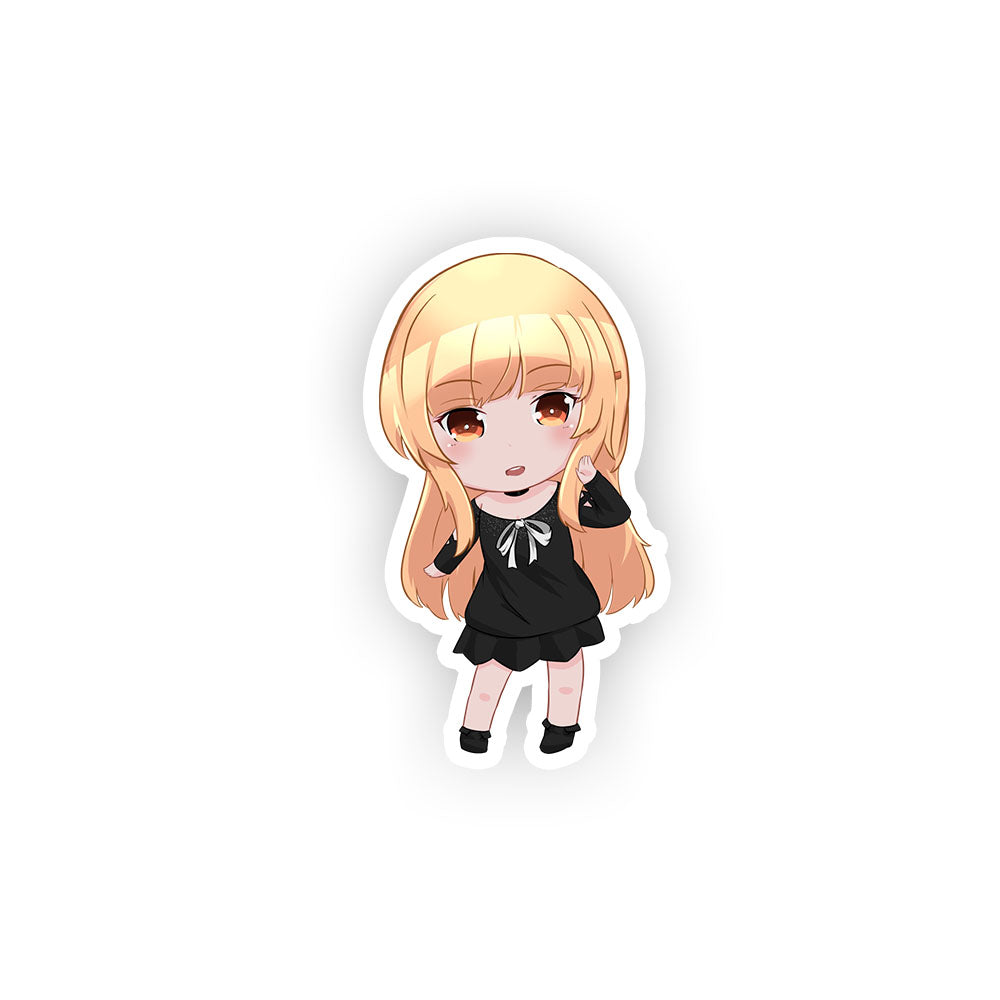 observer andrea "Peace" Sticker