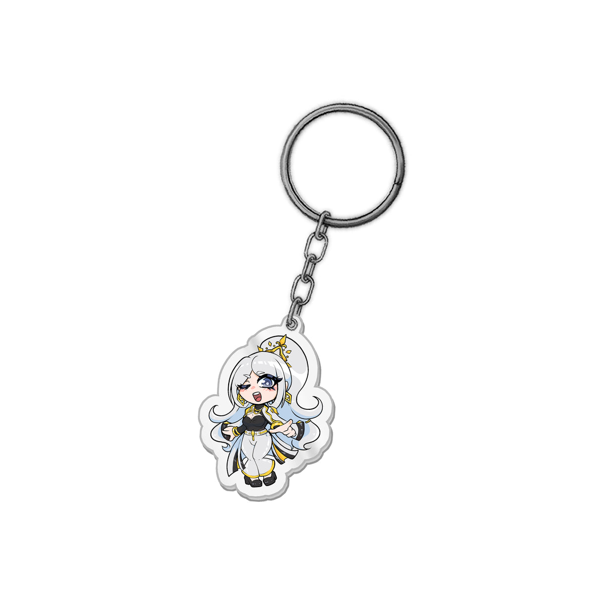 silververity "Chibi Princess" Keychain