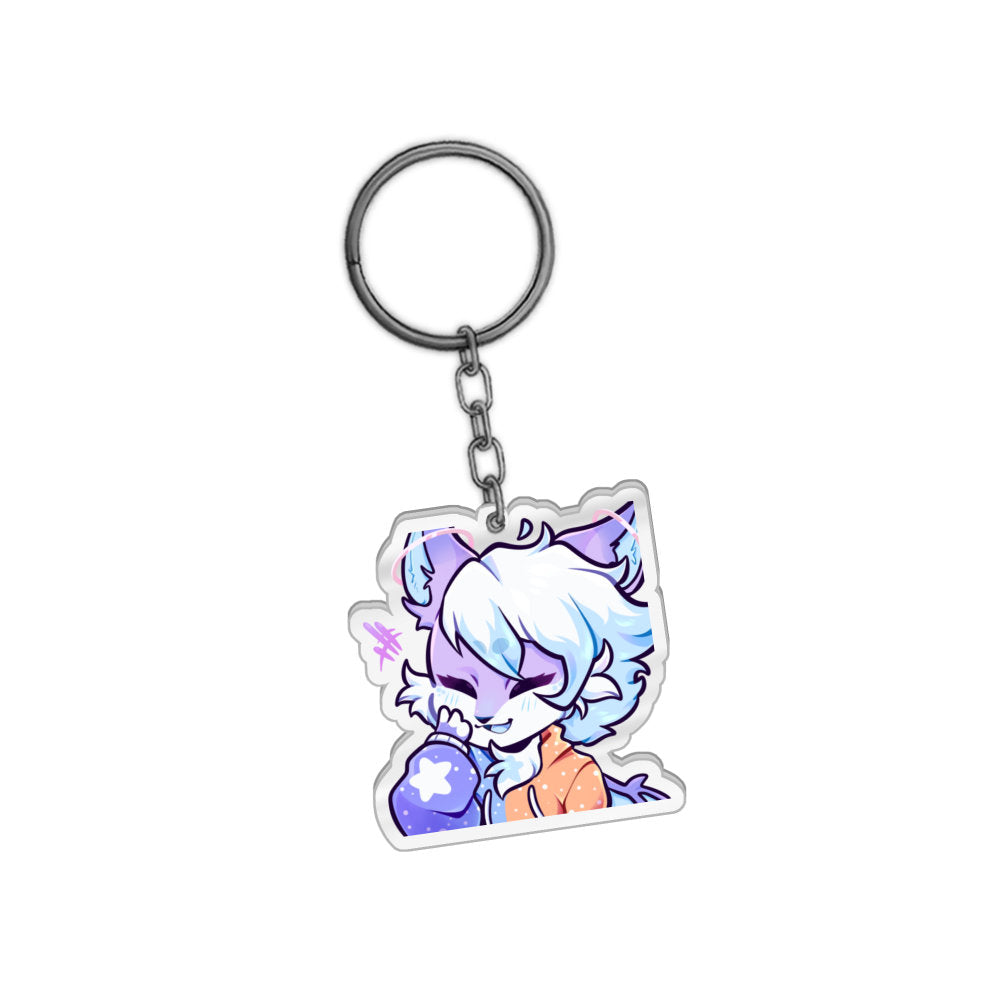 sweetstarcosmic "Giggle" Keychain