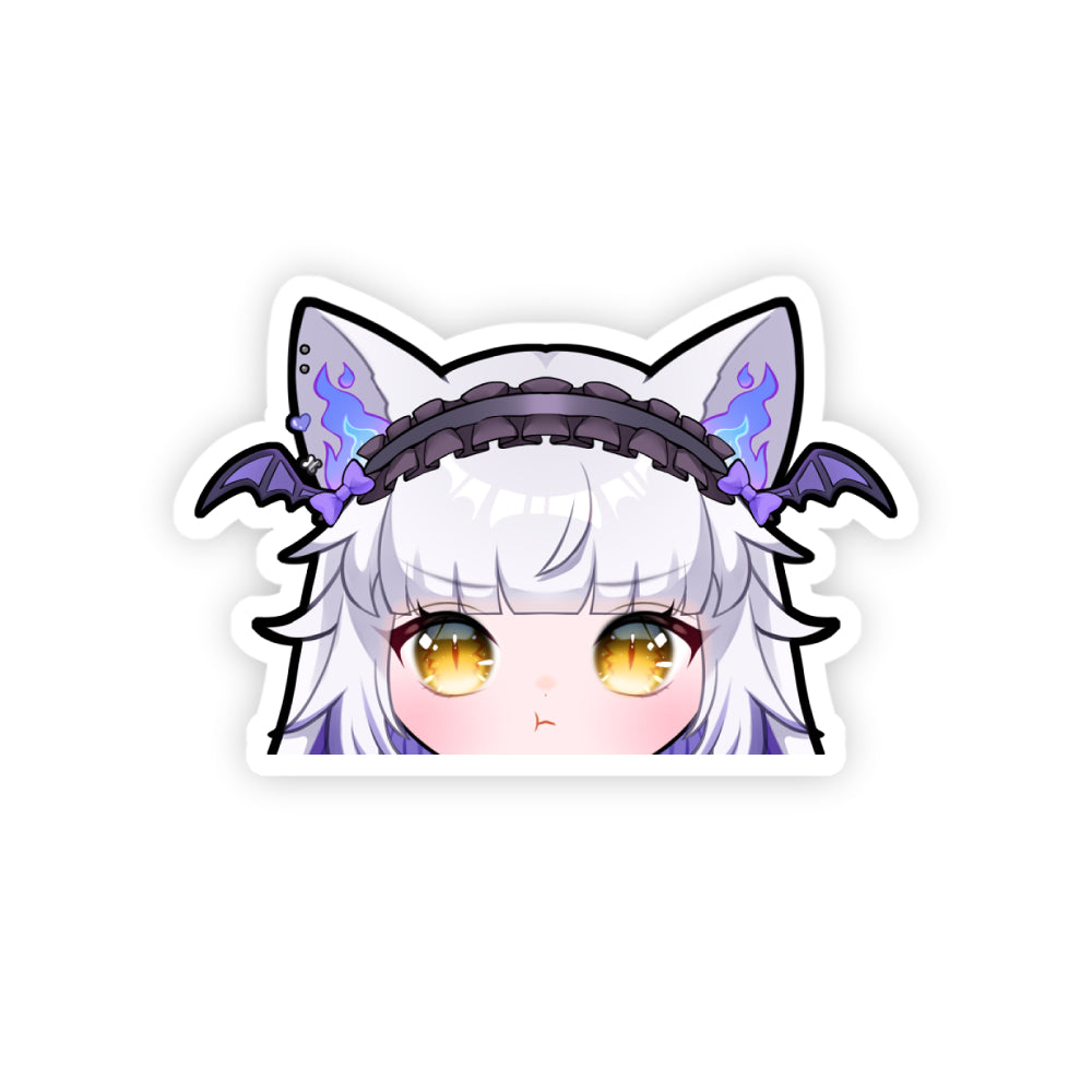 Zaikiai Pout Sticker
