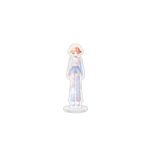 PumpkinSynth Synth Y2K Checkered Acrylic Standee